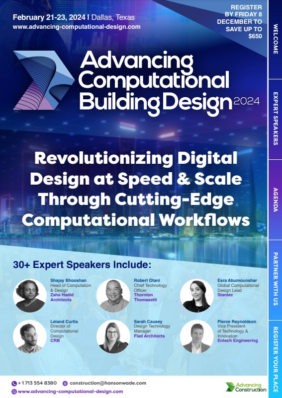 Advancing Computational Building Design - Full Event Guide Front Cover
