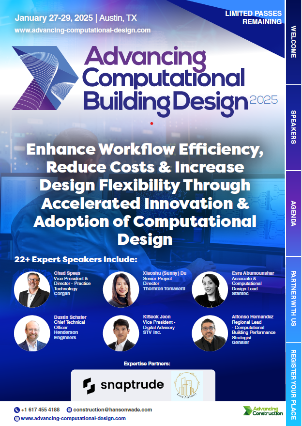 Advancing Computational Building Design Brochure 2025